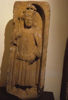Relief figure of King Olaf, from St. Magnus Cathedral, Kirkwall, Orkney, 20th century