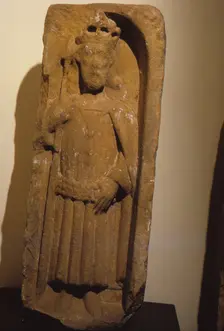 Relief figure of King Olaf, from St. Magnus Cathedral, Kirkwall, Orkney, 20th century