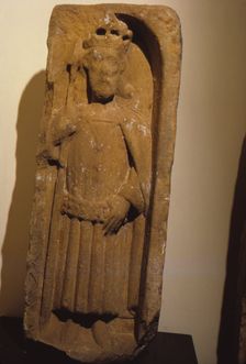 Relief figure of King Olaf, from St. Magnus Cathedral, Kirkwall, Orkney, 20th century