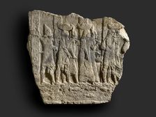 Relief, fragment, c9th century BC