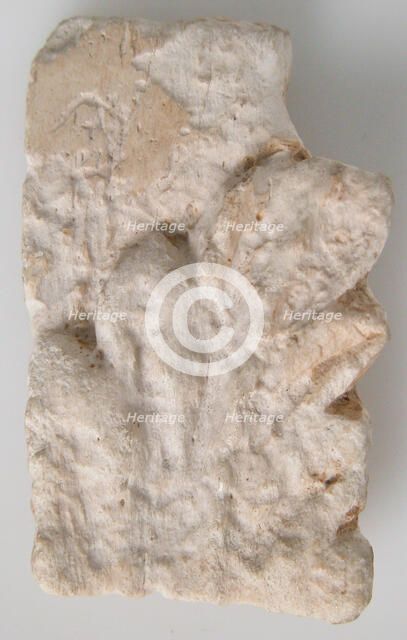 Relief Fragment, Coptic, 6th-7th century. Creator: Unknown.