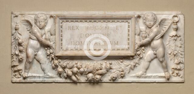 Relief from an Altar or Tabernacle, c. 1507/1512. Creator: Benedetto da Rovezzano.