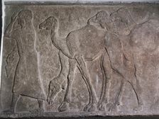 Relief from the central palace of Nimrud, Assyrian, c747-725 BC. Artist: Werner Forman