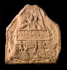 Relief showing Victory, Neptune and Mars, Corbridge Roman Town Museum, Northumberland, 2008. Artist: Historic England Staff Photographer