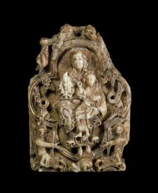 Relief (Virgin and Child), Anglo-Saxon Period, (400-1066)