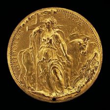 Religion and an Ox [reverse]. Creator: Giovanni Antonio de Rossi