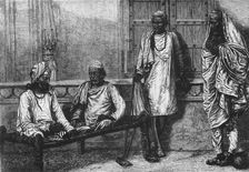 Religious Mendicants at Benares c1891. Creator: James Grant