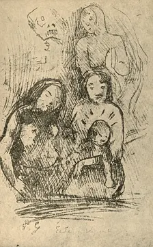 Religious Fantasies 1936. Artist: Paul Gauguin