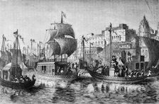 Religious Festival at Benares c1891. Creator: James Grant