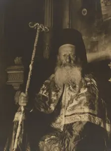 Religious leader, about 1920. Creator: Arnold Genthe