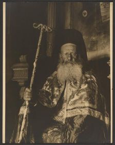 Religious leader, about 1920. Creator: Arnold Genthe
