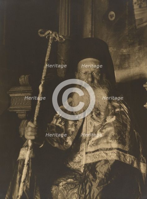 Religious leader, about 1920. Creator: Arnold Genthe.