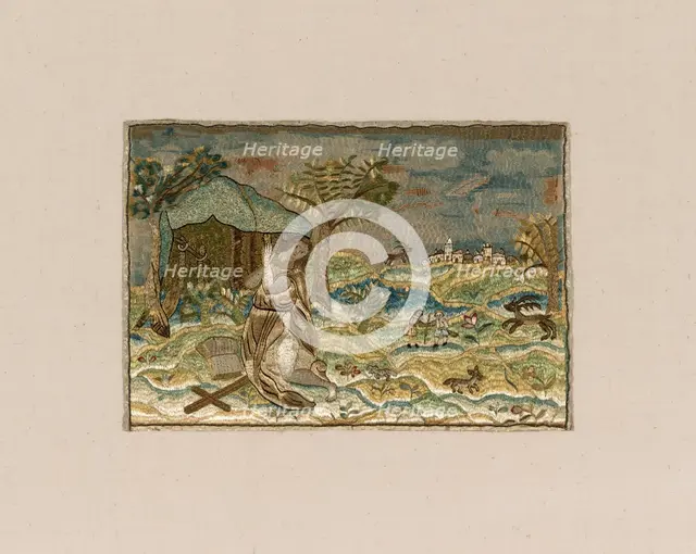 Religious picture, England, 17th century. Creator: Unknown.