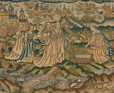 Religious picture, England, 17th century. Creator: Unknown