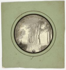 Religious Procession Under Trees, n.d. Creator: Unknown