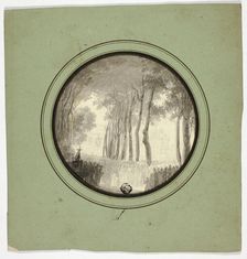 Religious Procession Under Trees, n.d. Creator: Unknown