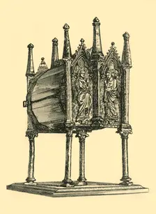 Reliquary, 14th century, (1881). Creator: W. M. McGill