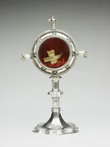 Reliquary Monstrance with a Relic of Saint Christina, Brunswick, 1450/1500. Creator: Unknown