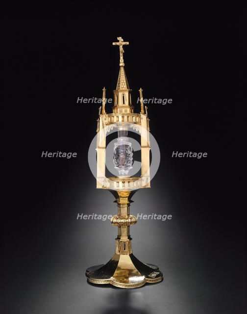 Reliquary Monstrance with a Tooth of Saint John the Baptist, Germany, 1433; container: 900/1200. Creator: Weddeghe Velstede.