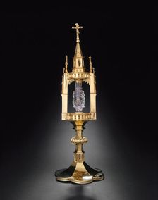 Reliquary Monstrance with a Tooth of Saint John the Baptist, Germany, 1433; container: 900/1200. Creator: Weddeghe Velstede
