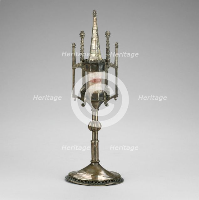 Reliquary Monstrance with Relics of Saints Anianus and Lawrence, Brunswick, 1375/1400. Creator: Unknown.