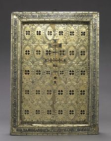 Reliquary of the True Cross, c. 1214. Creator: Unknown