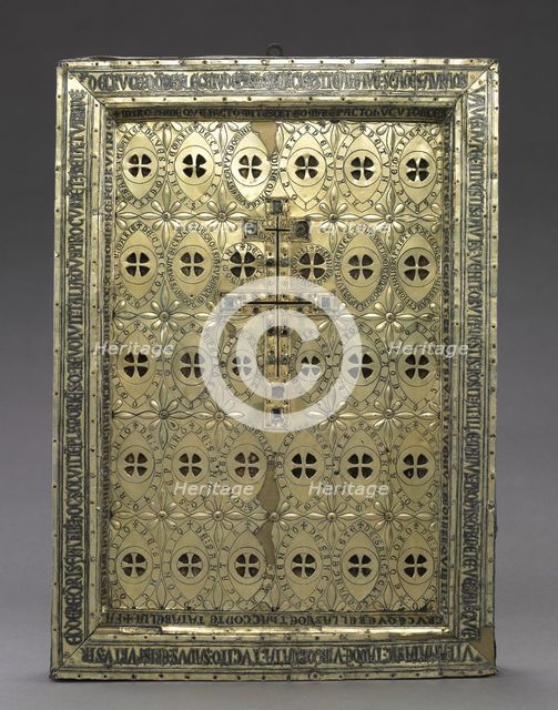 Reliquary of the True Cross, c. 1214. Creator: Unknown.