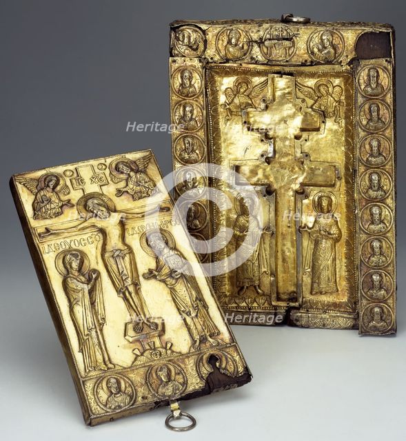 Reliquary of the True Cross, End of 11th-Early 12th cent. Artist: Byzantine Master  