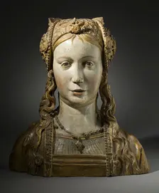 Reliquary Bust (image 1 of 3), c.1510. Creator: Unknown