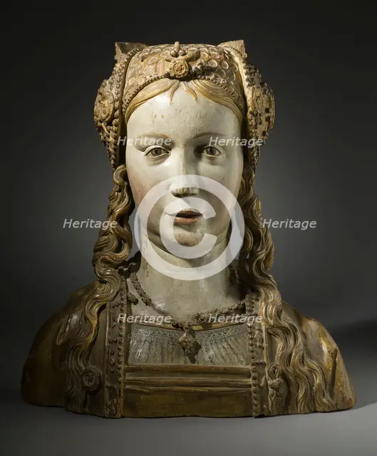 Reliquary Bust (image 1 of 3), c.1510. Creator: Unknown.