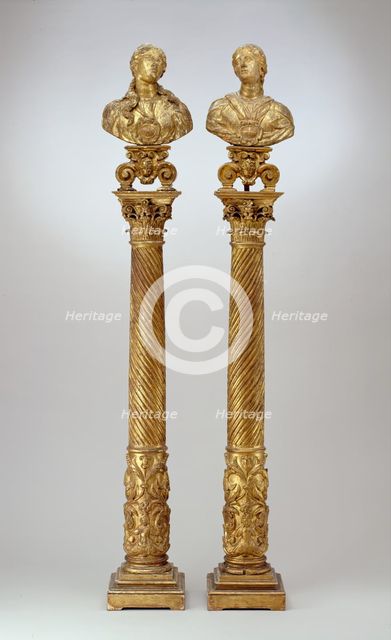 Reliquary Bust of Female Saint, between 1750 and 1800. Creator: Unknown.