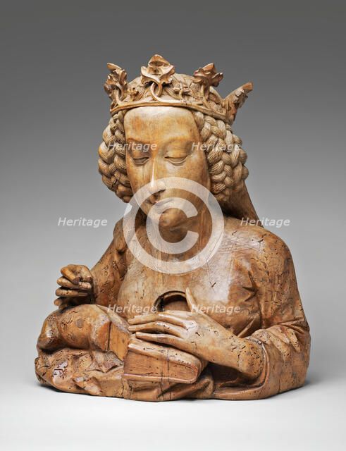 Reliquary Bust of Saint Margaret of Antioch, 1465/70. Creators: Nikolaus Gerhaert, Workshop of Niclaus Gerhaert von Leyden.