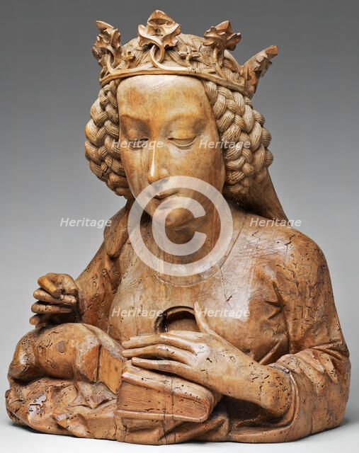 Reliquary Bust of Saint Margaret of Antioch, 1465/70. Creators: Nikolaus Gerhaert, Workshop of Niclaus Gerhaert von Leyden.