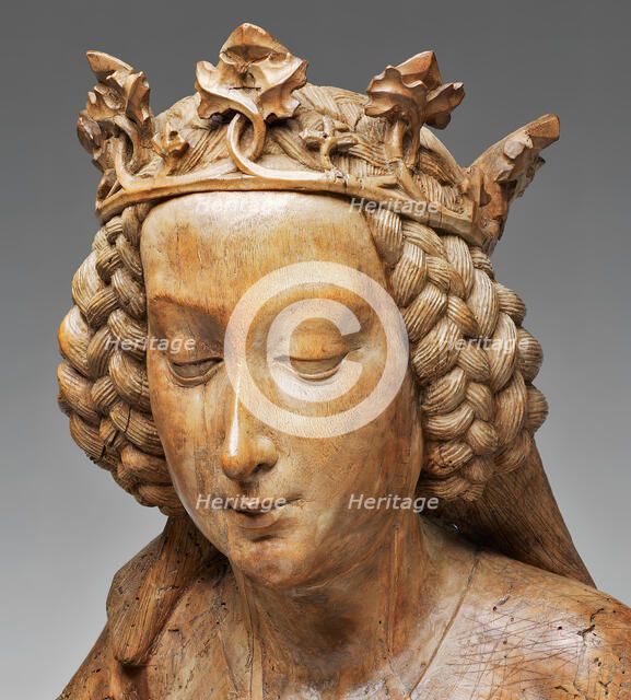 Reliquary Bust of Saint Margaret of Antioch, 1465/70. Creators: Nikolaus Gerhaert, Workshop of Niclaus Gerhaert von Leyden.