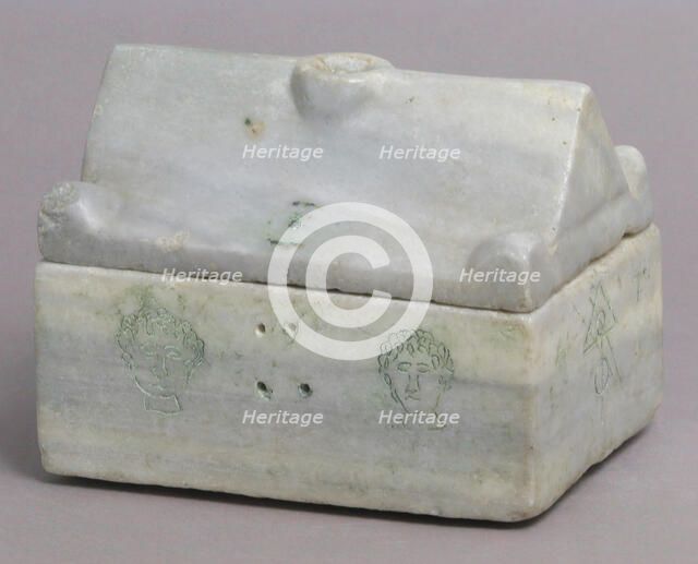 Reliquary Casket, Byzantine, 6th century. Creator: Unknown.