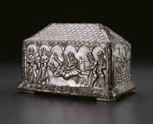 Reliquary Casket of Saints Adrian and Natalia, Spain, 1100/50. Creator: Unknown