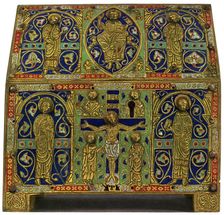 Reliquary, champlevé enamel on copper, 13th century, (1931)