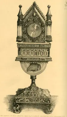 Reliquary, early 13th century, (1881). Creator: J S Goepel