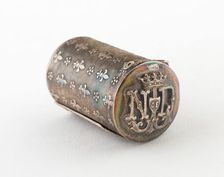 Reliquary, France, late 19th century. Creator: Unknown