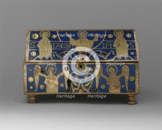 Reliquary, French, ca. 1200-1220. Creator: Unknown.