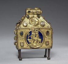 Reliquary in Purse Form, c. 1320. Creator: Unknown