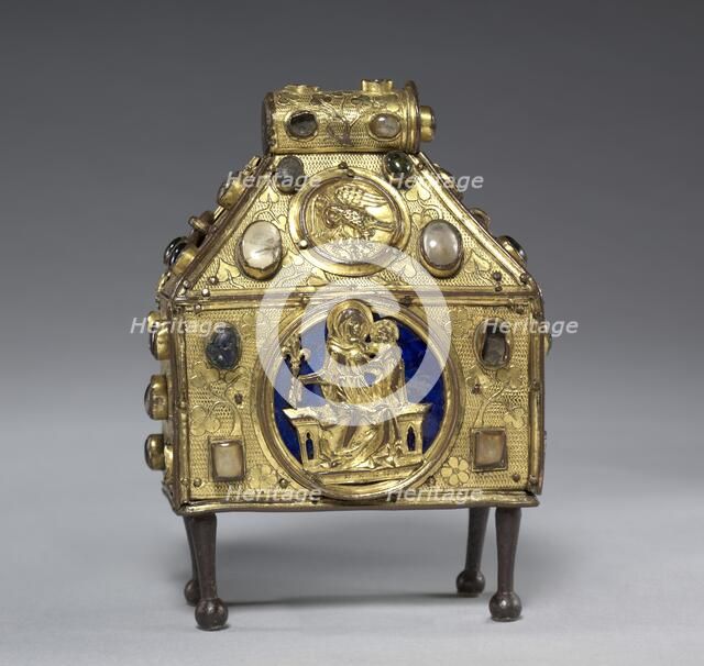 Reliquary in Purse Form, c. 1320. Creator: Unknown.