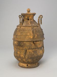 Reliquary Jar, Korea, Three Kingdoms period (57 B.C.-A.D. 668), early 7th century. Creator: Unknown