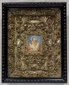 Reliquary Picture, c. 1700. Creator: Unknown