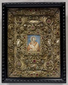 Reliquary Picture, c. 1700. Creator: Unknown