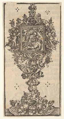 Reliquary with a Pieta, from the Large Series of Wittenberg Reliquaries, 1509. Creator: Lucas Cranach the Elder