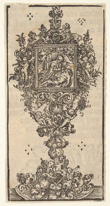 Reliquary with a Pieta, from the Large Series of Wittenberg Reliquaries, 1509. Creator: Lucas Cranach the Elder