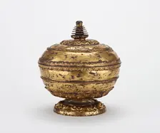 Reliquary with Stupa-Shaped Top, Tang dynasty, 7th century. Creator: Unknown