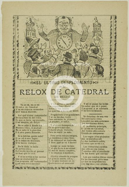 Relox Cathedral, n.d. Creator: José Guadalupe Posada.