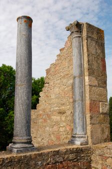 Remains of the Forum, Miróbriga, Alentejo region, Portugal, 1st-4th centuries (2008). Creator: Unknown
